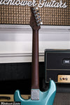 2020 Schecter Custom Shop Nick Johnston Teal Green Metallic Aged Nitro