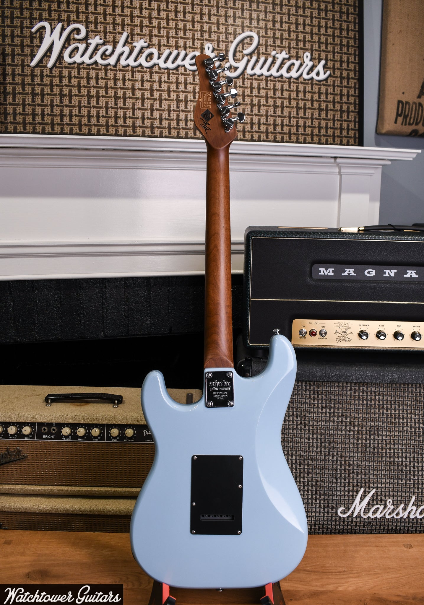 2022 Schecter  Nick Johnston Traditional H/S/S Atomic Frost