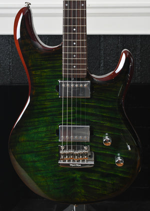 Ernie Ball Music Man Luke III Steve Lukather Signature Luscious Green Flame