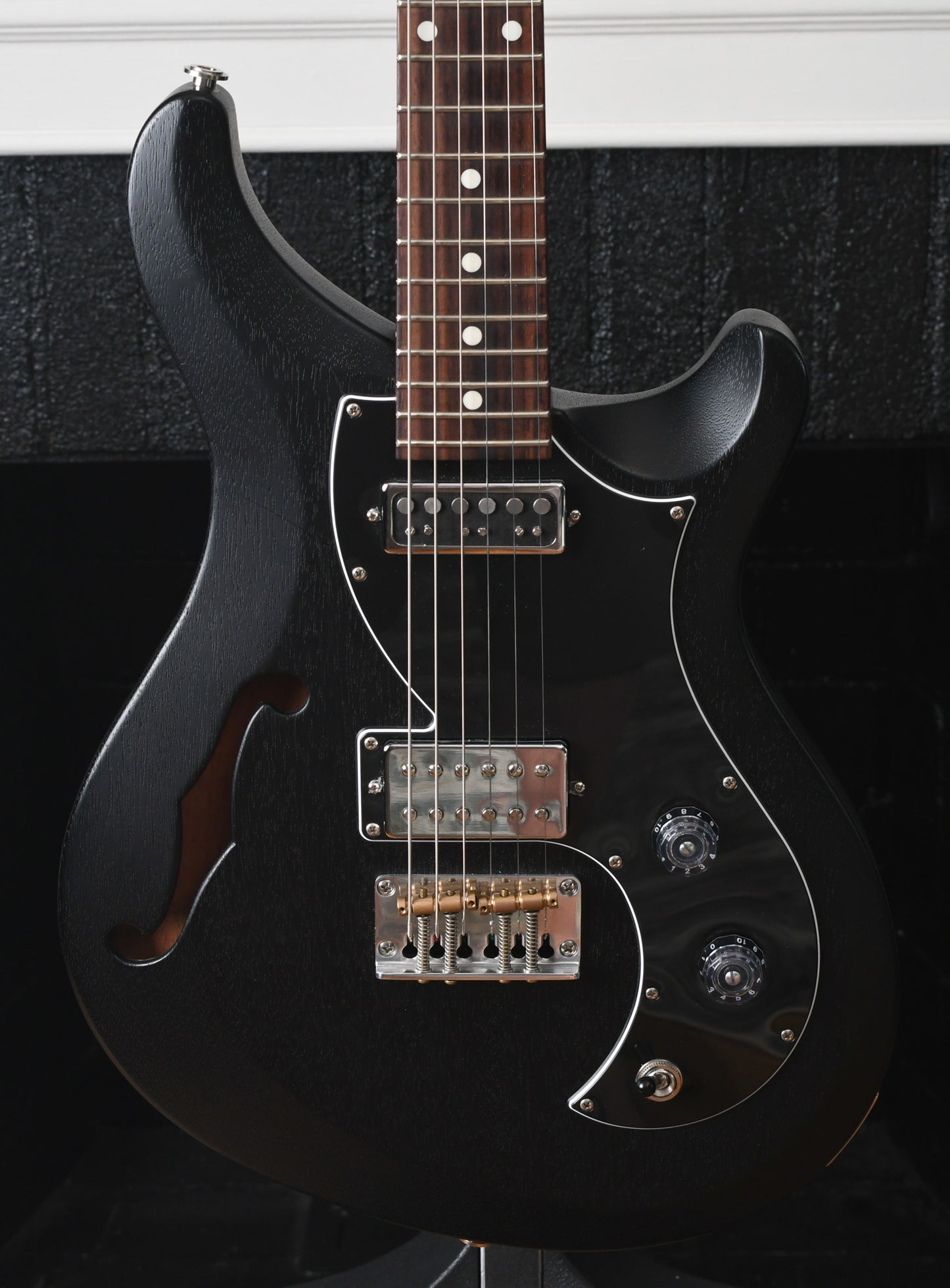 2021 Paul Reed Smith PRS S2 Vela Semi Hollow Satin Black