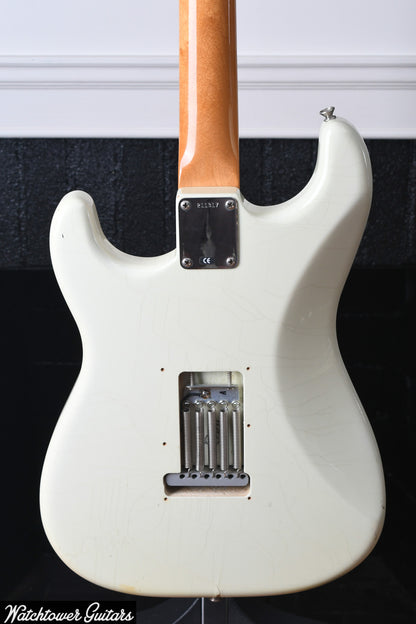 2001 Fender Custom Shop Relic 1961 Stratocaster Olympic White
