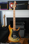 LSL Instruments Saticoy Burnt Orange Sparkle Burst To Shoreline Gold Heavy Aged "Spark"