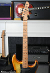 LSL Instruments Saticoy Burnt Orange Sparkle Burst To Shoreline Gold Heavy Aged "Spark"