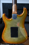 LSL Instruments Saticoy Burnt Orange Sparkle Burst To Shoreline Gold Heavy Aged "Spark"