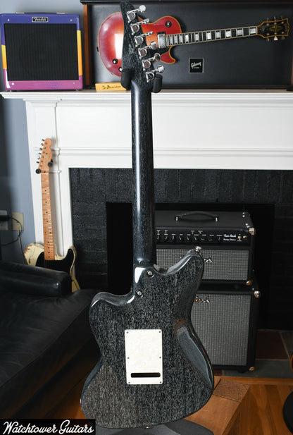 2020 Tom Anderson Raven Superbird Black with White Dog Hair
