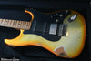 LSL Instruments Saticoy Burnt Orange Sparkle Burst To Shoreline Gold Heavy Aged "Spark"