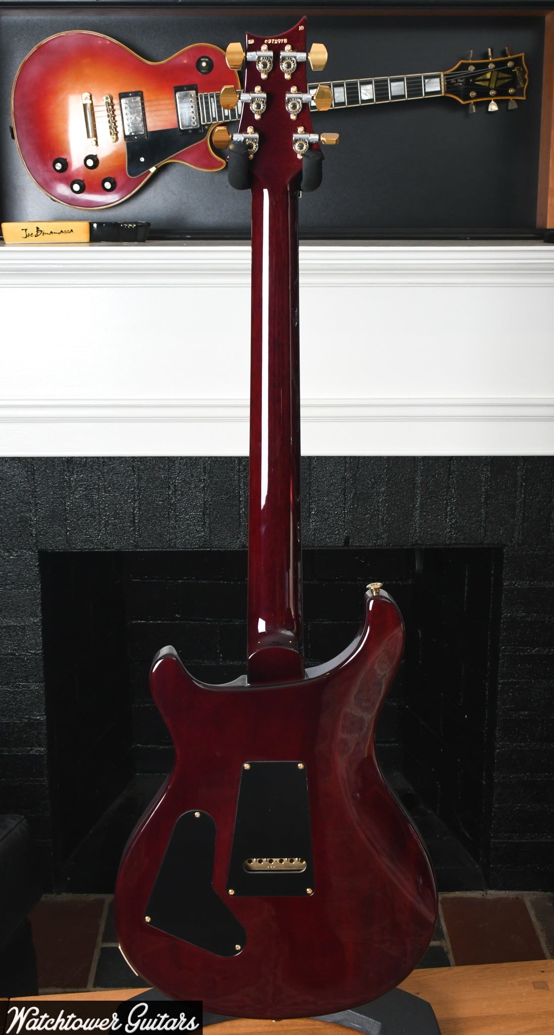 Paul Reed Smith PRS Custom 24 10 Top *Custom Color* Fire Red Wrap