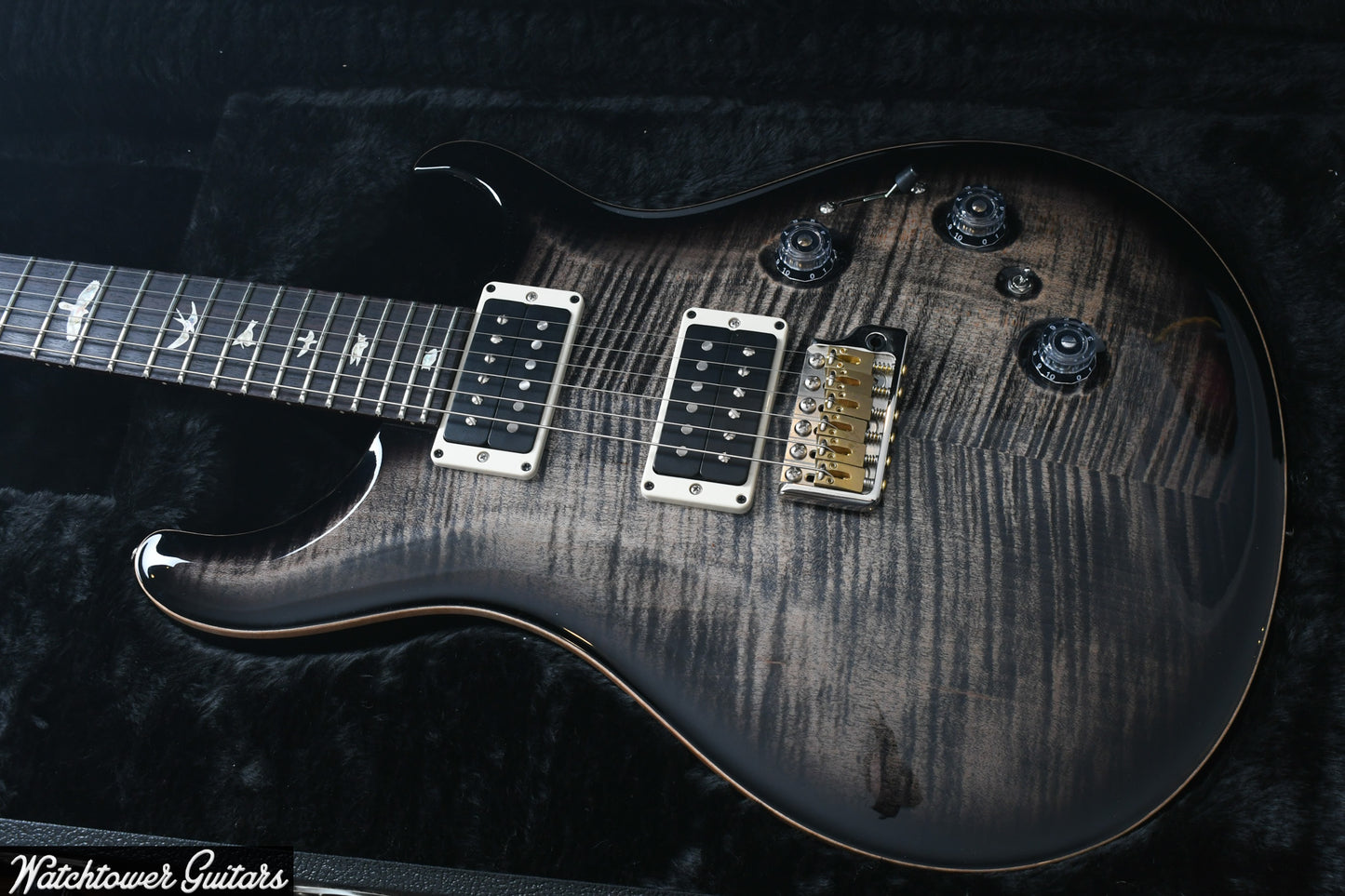 2022 Paul Reed Smith PRS Custom 24 Piezo Charcoal Burst