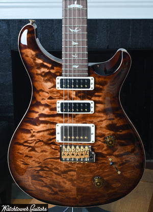 Paul Reed Smith PRS Studio Wood Library 10 Top Quilt, Brazilian Board, Korina, Copperhead Burst