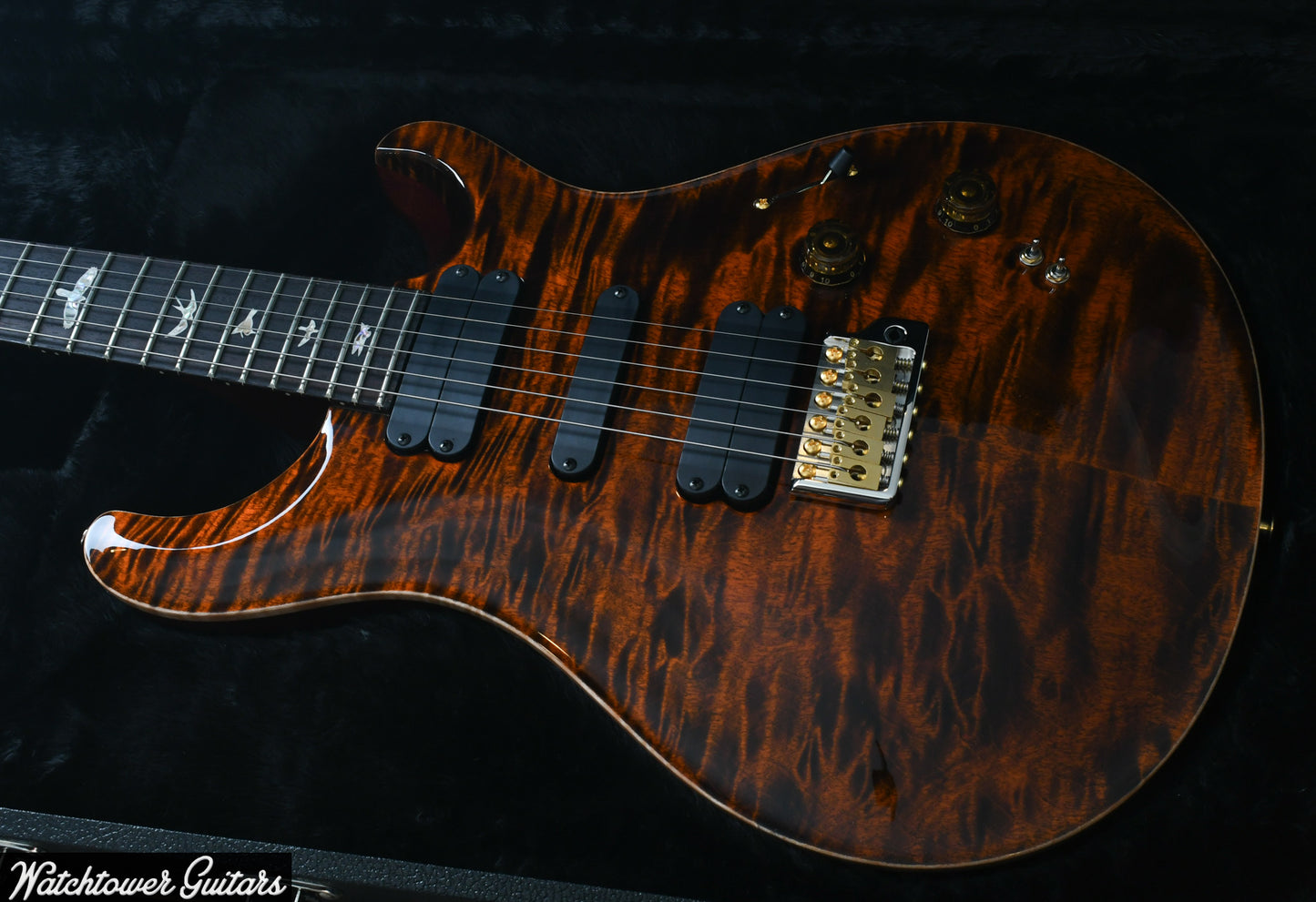 Paul Reed Smith PRS 509 10 Top Orange Tiger Serial#0371270