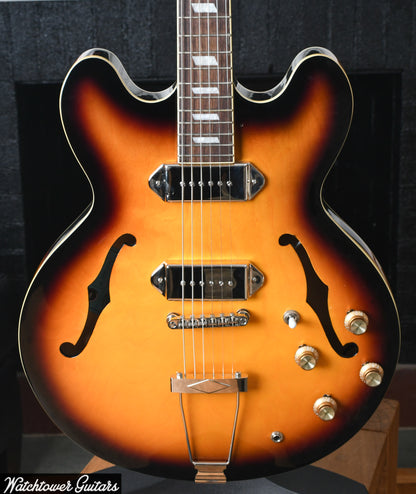 2021 Epiphone Casino Vintage Sunburst OHSC