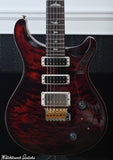 Paul Reed Smith PRS Studio Wood Library 10 Top Quilt, Brazilian Board, Korina, Fire Red Burst