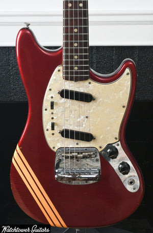 1973 Fender Mustang Compeition Red