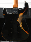 2021 Fender Custom Shop Limited Dual Mag II '60 Stratocaster Aged Black over 3 Tone Sunburst Relic