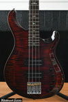 2023 Paul Reed Smith PRS Grainger 4 String Bass 10 Top Red Fire