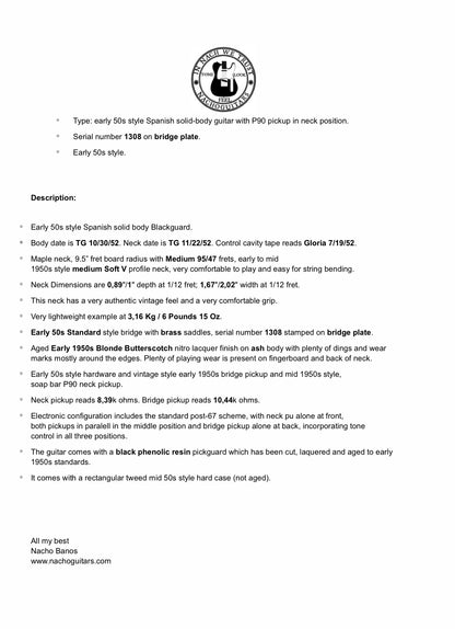 NEW Nacho Blackguard #1308 w/P90