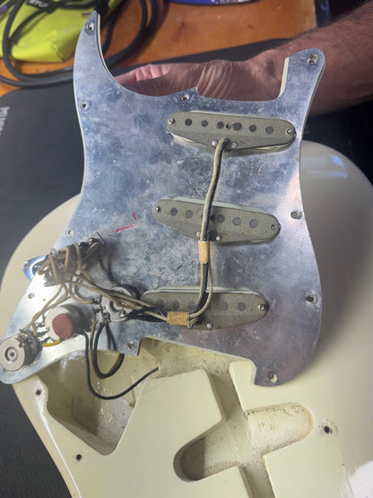 1966 Fender Stratocaster Olympic White