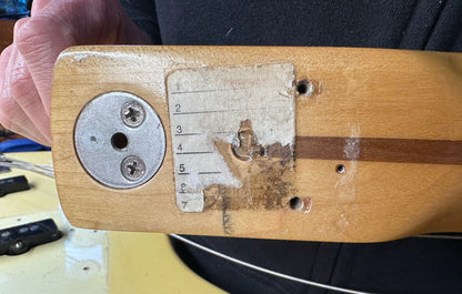 1980 Fender Jazz Bass Olympic White