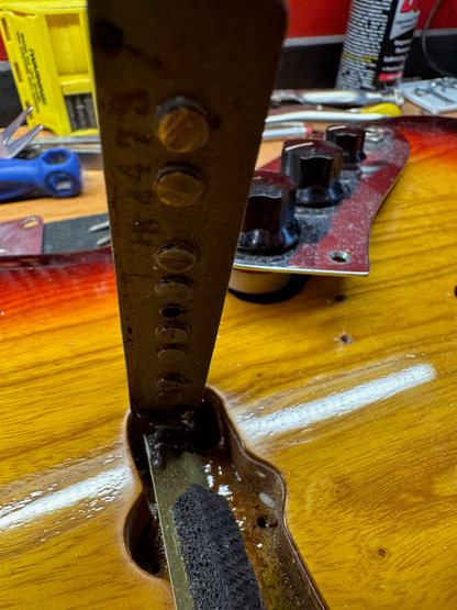 1973 Fender Jazz Bass Loaded Body - Refinished Sunburst