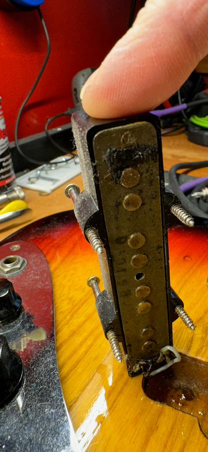 1973 Fender Jazz Bass Loaded Body - Refinished Sunburst