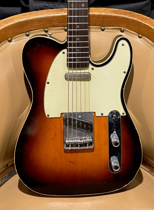2022 Danocaster Single Cut Double Bound Sunburst
