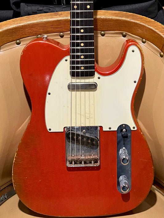 2025 Danocaster Single Cut Candy Apple Red