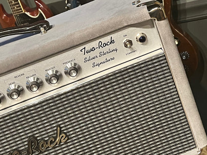 2020 Two Rock Silver Sterling Signature 150 Watt Head & 2x12 Cabinet Grey Suede