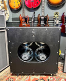 Two Rock 4x12 Open Back Cabinet Black Tolex, Previously owned by Oz Noy