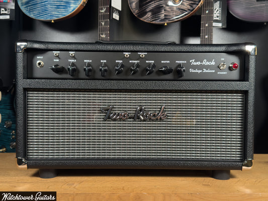 2023 Two Rock Vintage Deluxe Head 40 Watt 6V6 Black Bronco