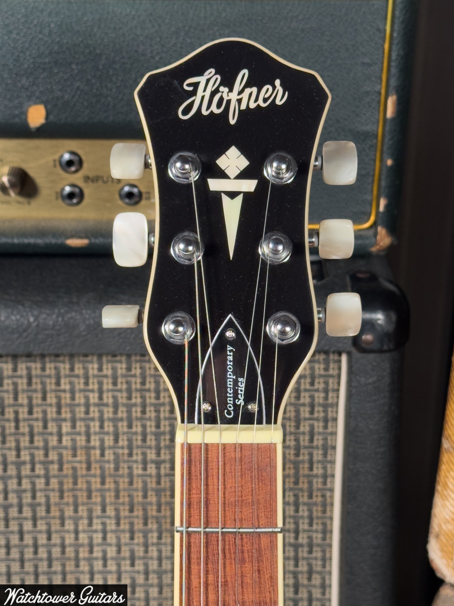 2025  Hofner Contemporary HCT-VTH-SP-SB - Verythin CT Special Sunburst Semi-Hollow