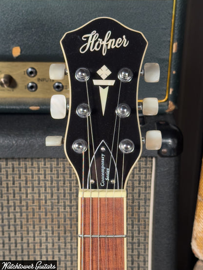 2025  Hofner Contemporary HCT-VTH-SP-SB - Verythin CT Special Sunburst Semi-Hollow