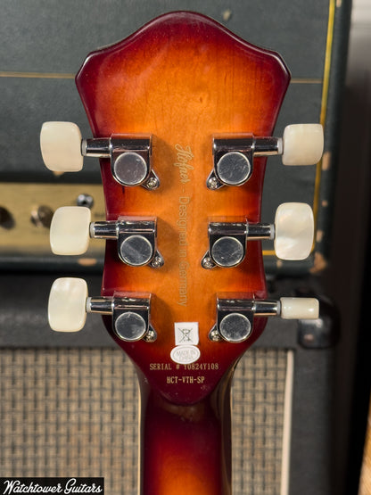 2025  Hofner Contemporary HCT-VTH-SP-SB - Verythin CT Special Sunburst Semi-Hollow