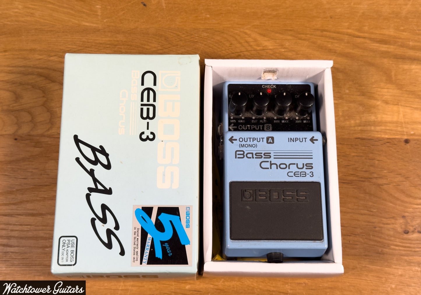 Used - Boss CEB-3 Bass Chorus