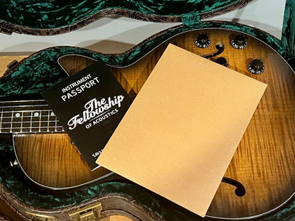 2021 Maybach Little Wing Flat Top Cutaway Havana Tobacco Burst Aged