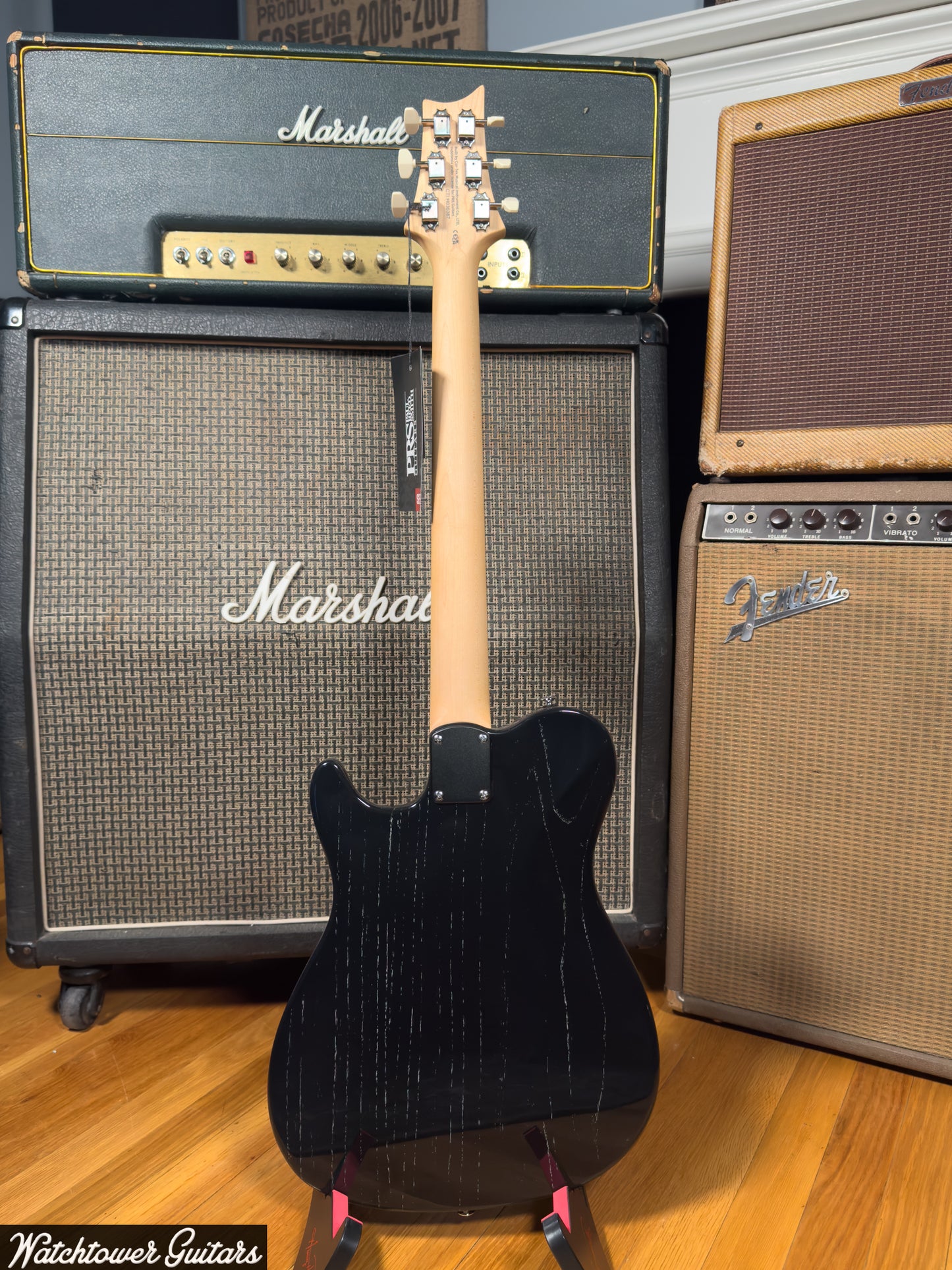 Paul Reed Smith PRS SE NF 53 Black Doghair