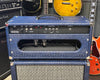 Amplified Nation Trem Drive Deluxe 50 Watt Head & 1x12 Cabinet Blue Crocodile Tolex/Marshall Large Check