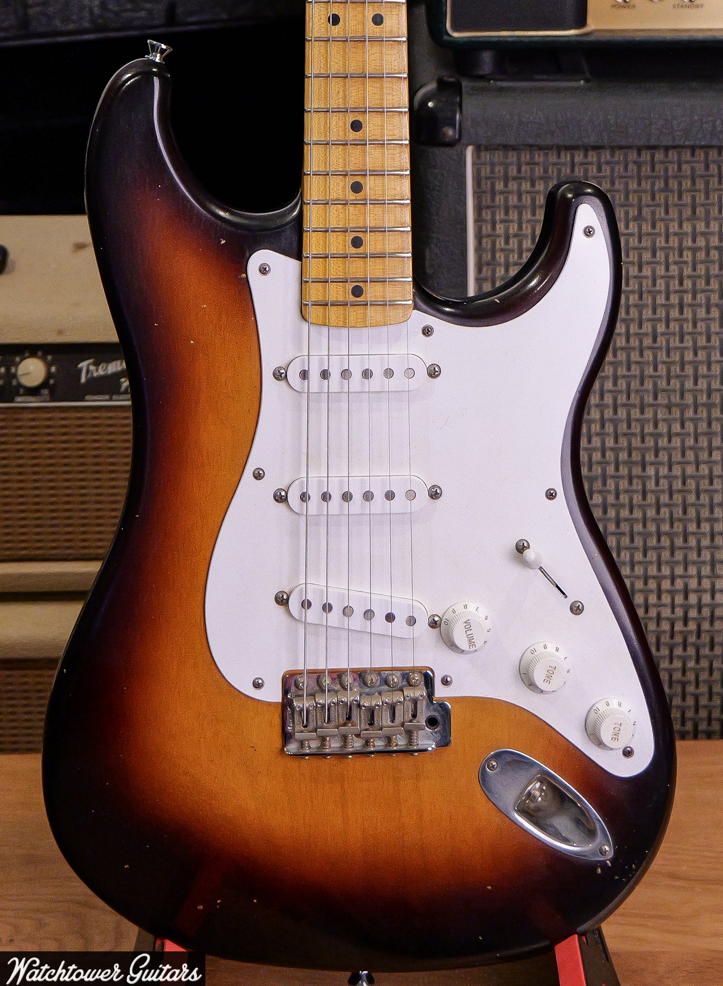 LSL Instruments Saticoy Chris Fleming Masterbuilt Two Tone Sunburst