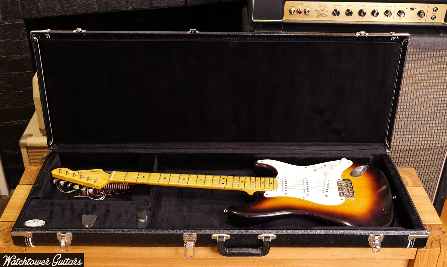 LSL Instruments Saticoy Chris Fleming Masterbuilt Two Tone Sunburst