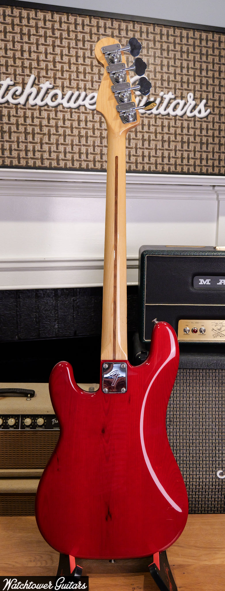 1978 Fender Precision Bass *Custom Color* Crimson Red