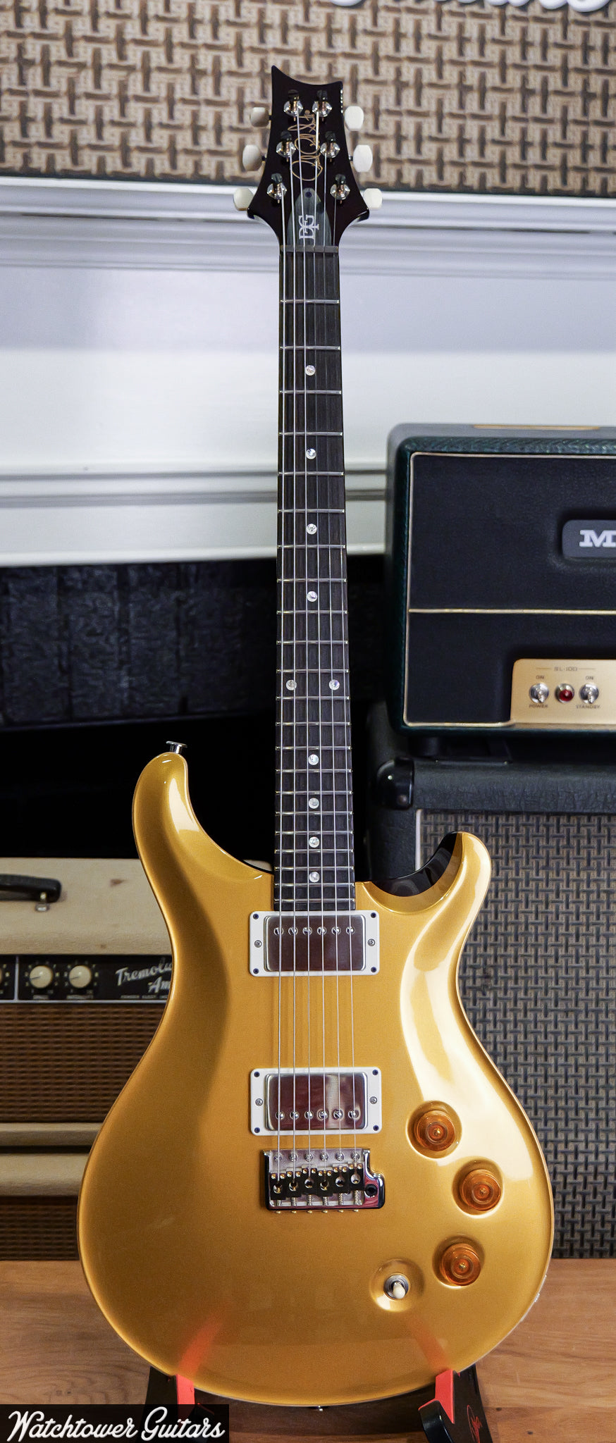 Paul Reed Smith PRS DGT Signature Goldtop Moon Inlays