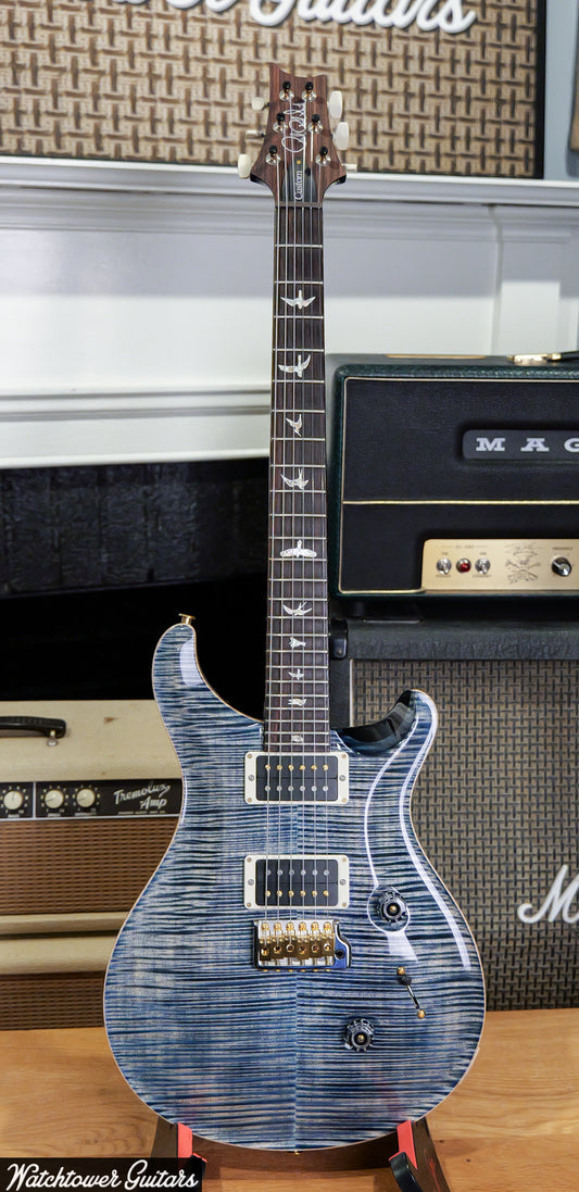 Paul Reed Smith PRS Custom 24 10 Top Faded Whale Blue