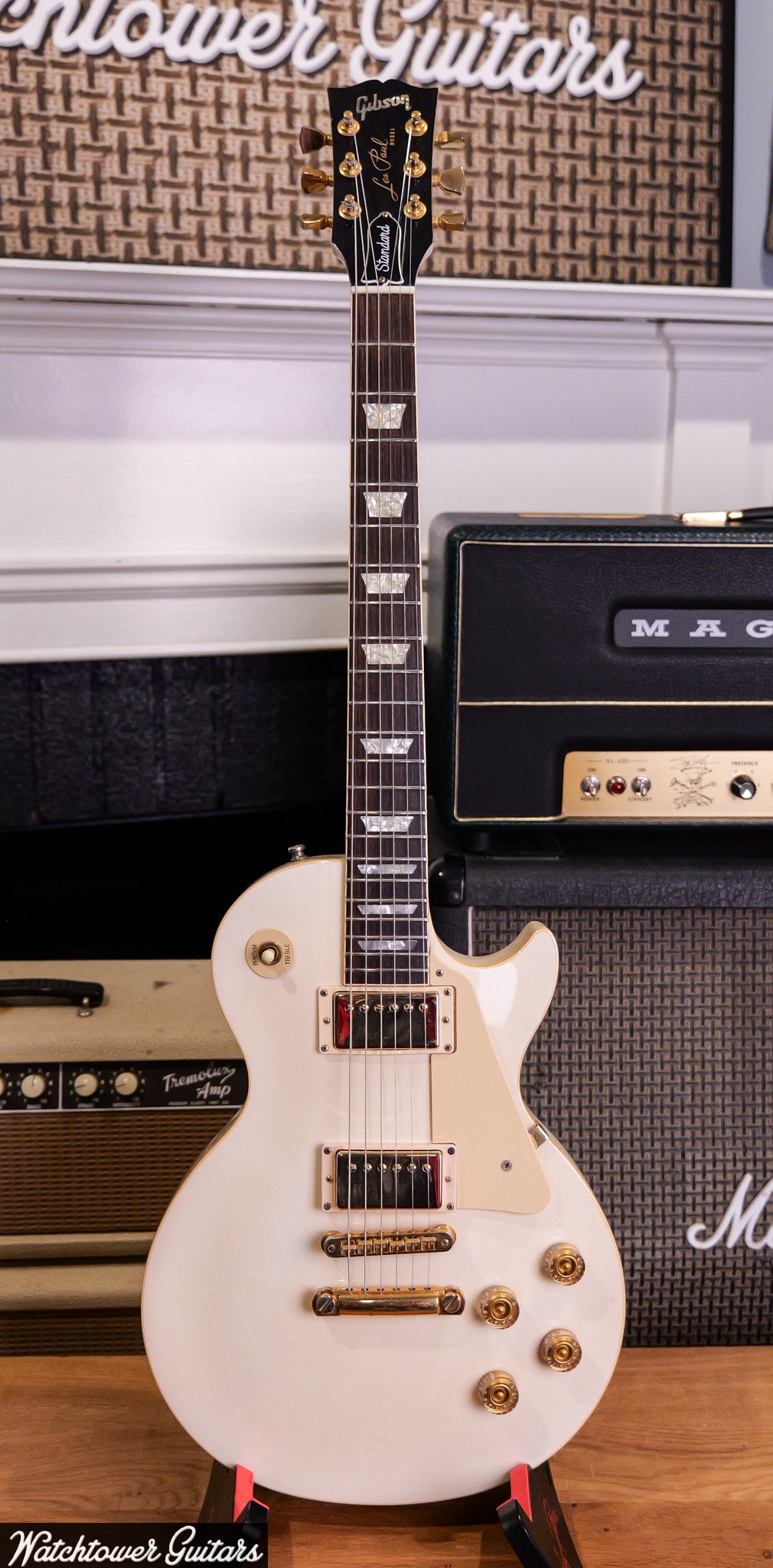 1987 Gibson Les Paul Standard *Custom Color* Alpine White