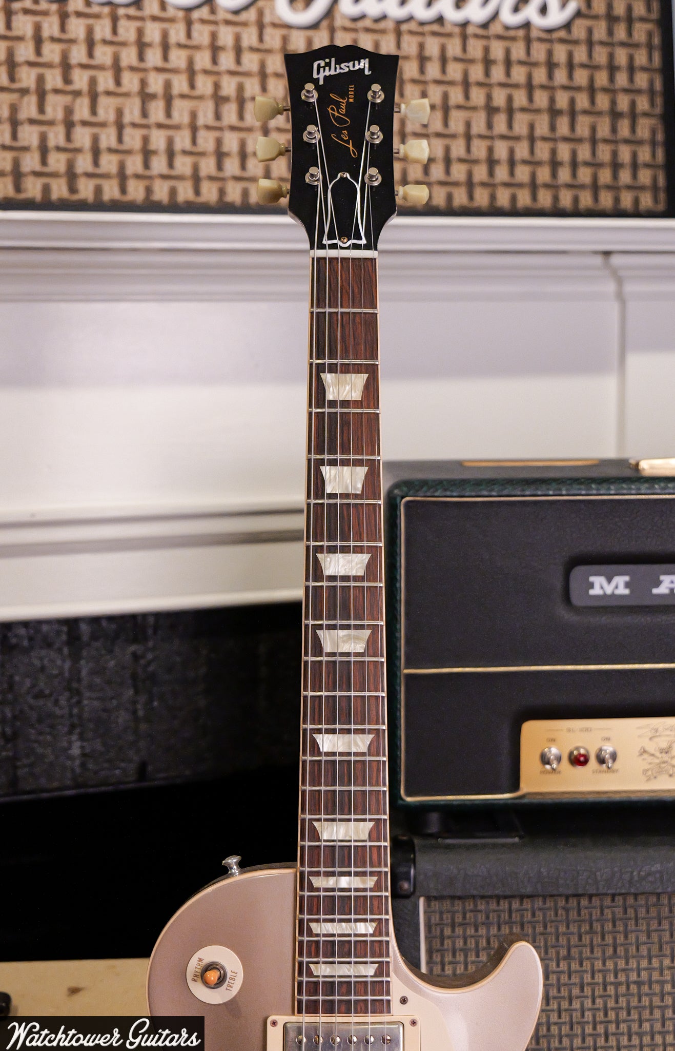 2011 Gibson Les Paul 1958 Standard R8 * Rare Custom Color* Gold Mist