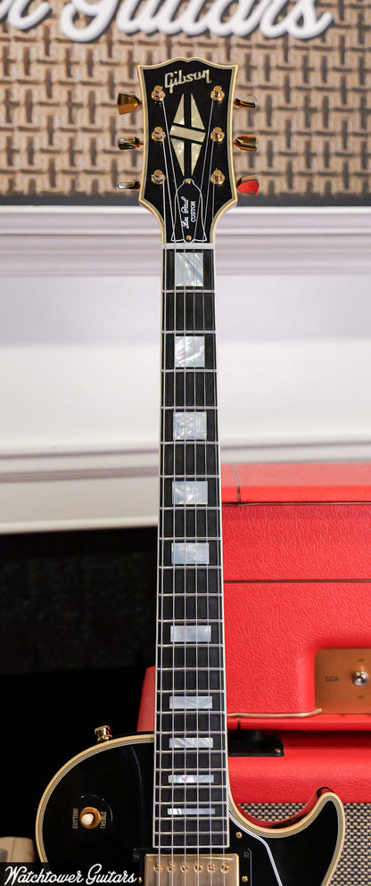 2023 Gibson 1968 Les Paul Custom Murphy Lab Ultra Light Aging Ebony
