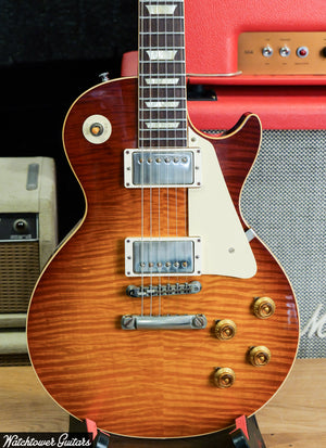 2019 Gibson 60th Anniversary Les Paul 1959 R9 Reissue Slow Iced Tea Fade