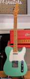 2025 Danocaster Single Cut Sage Green Metallic