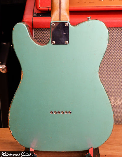 2025 Danocaster Single Cut Sage Green Metallic