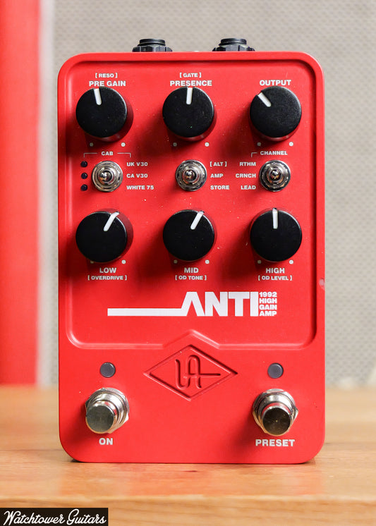 Universal Audio ANTE 1992 High Gain Amp Simulator Pedal