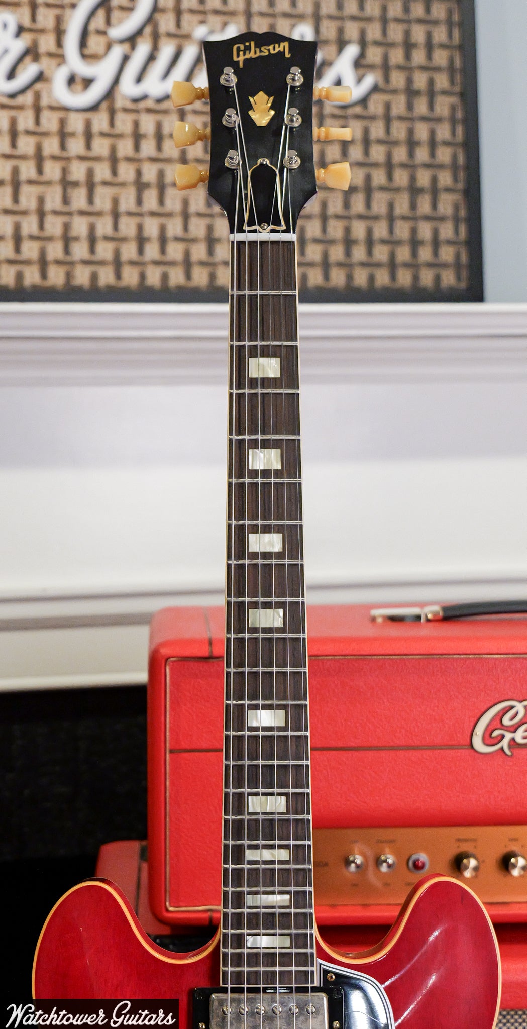 2025 Gibson 1964 ES-335 Sixties Cherry Ultra Light Aged Murphy Lab