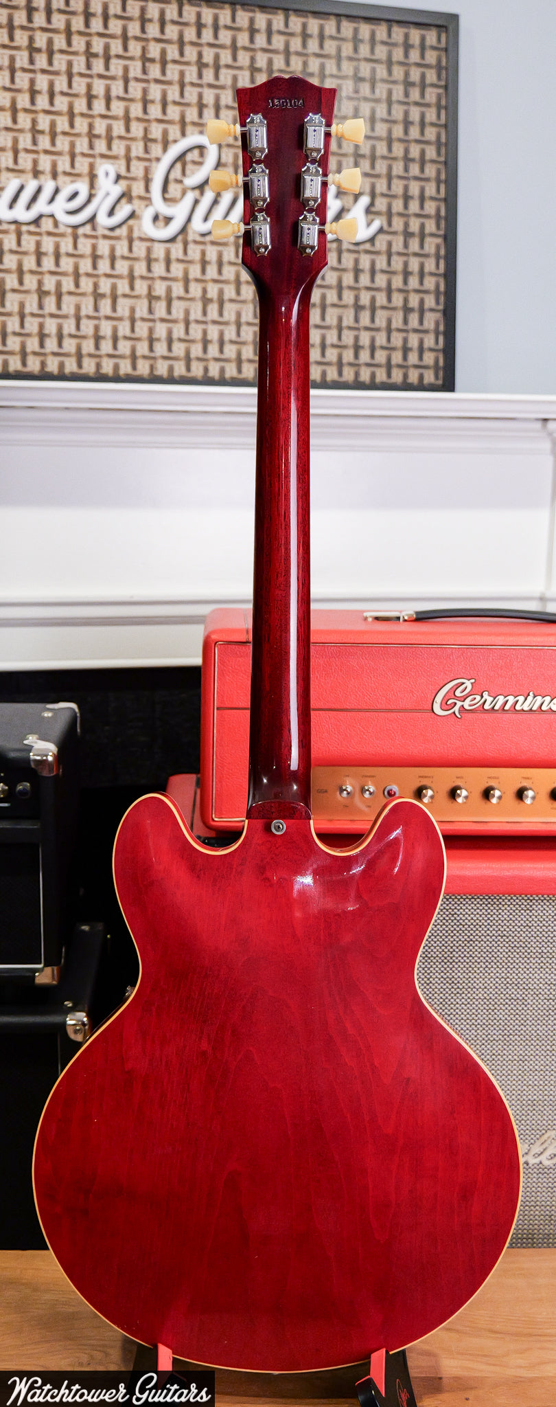 2025 Gibson 1964 ES-335 Sixties Cherry Ultra Light Aged Murphy Lab